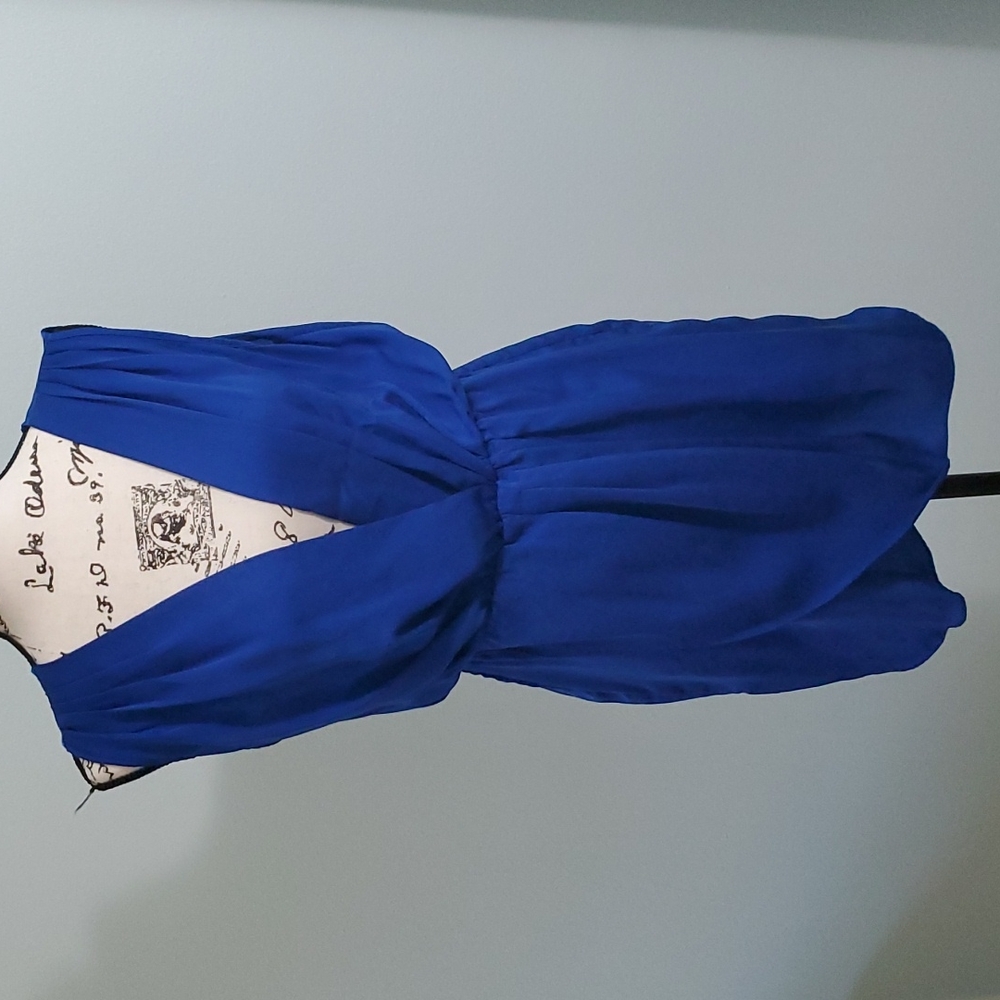 Royal Blue Mini Dress